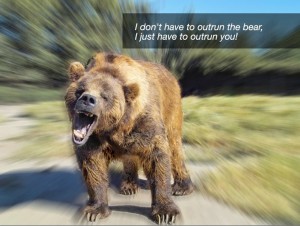 I Only Have to Outrun You, Not the Bear