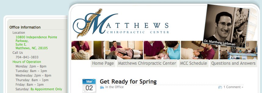 Matthews Chiropractic Center