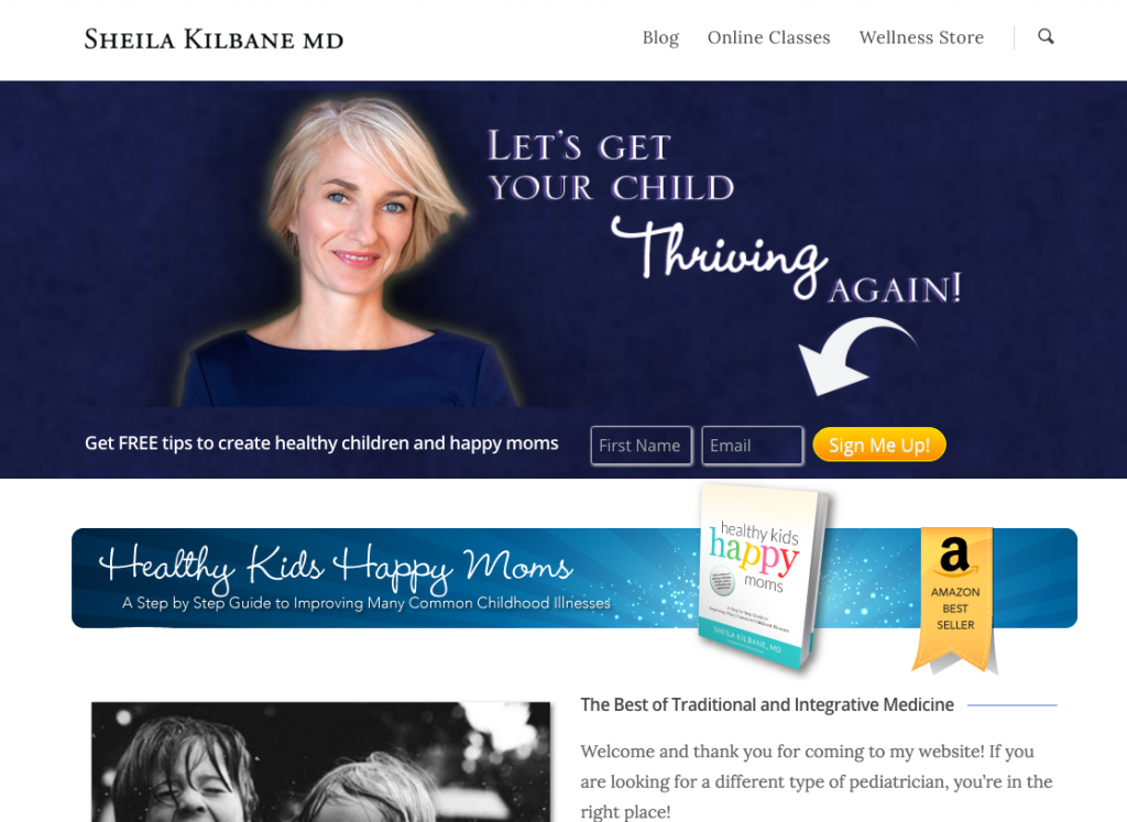 Dr. Sheila Kilbane Integrative Pediatrician Nuance Labs Consulting